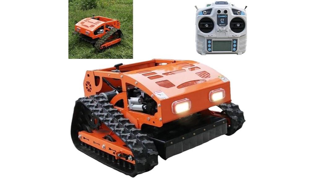 Turf Rover Remote Control DigSwift 300lbs Remote Control Lawn Mower Review | Healthy-Turf Solutions